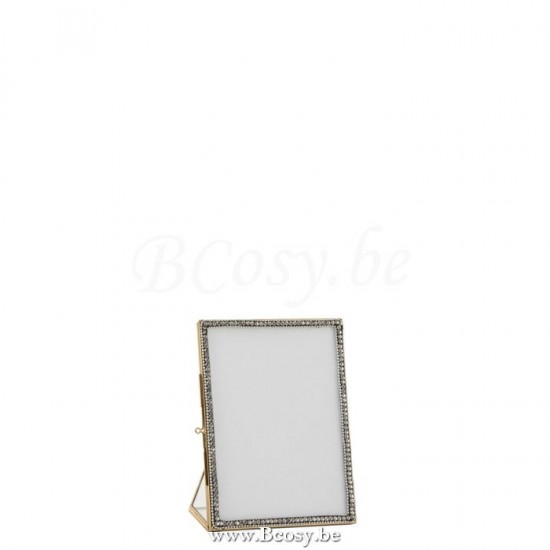 cadre cadres photo Jolipa Jline Cadre Photo Bijou Metal Verre Or Small