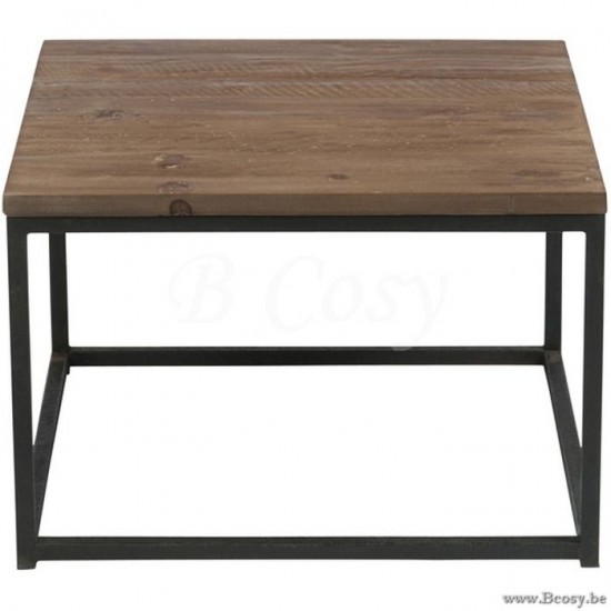 Jline 78551 J Line Bijzettafel Louiza 60 x 60cm Meubels Meubles Furniture Möbel Muebles Mobili MEUBELEN Salontafels