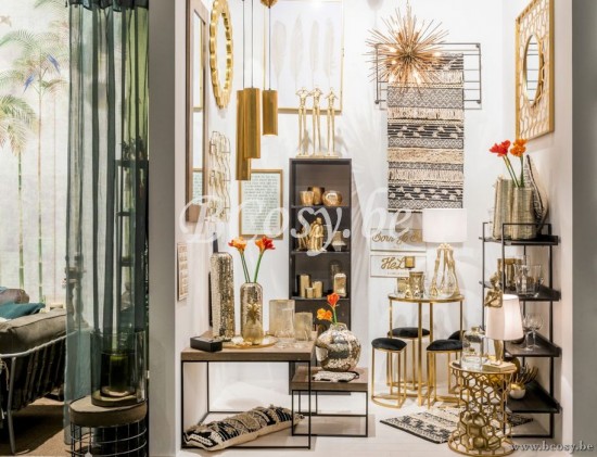 J Line Jline Textile Rack Metal Black hangregale