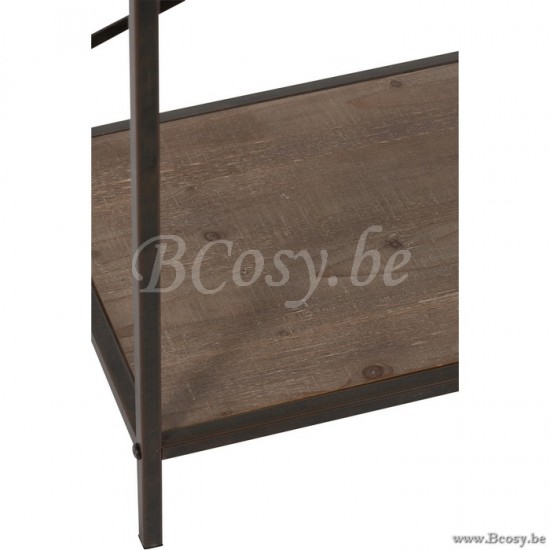 J Line Jline Konsole Schublade Teil Holz Metall Braun konsolen endtische