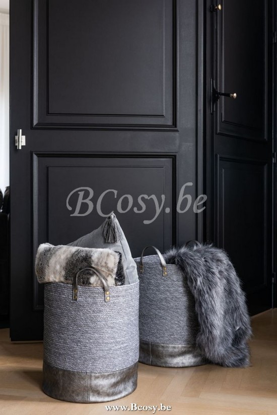 Jline Almohadon Borla Algodon Gris