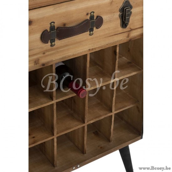 Jline old style houten barkast j line