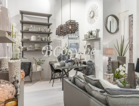 J Line Jline Elefanten Reihe 3 Poly Grau elefanten