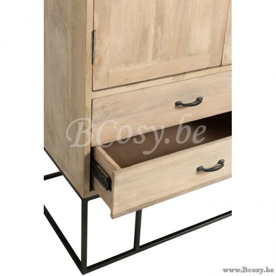 J Line 91013 garde robes garde robe Meubles rustiques E shop Distributeur Wardrobes Landelijke stijl Meubels penderie lingerie Landmoebel Muebles Interieurmeubelen Kleerkasten Wandkast Mobilier Cottag