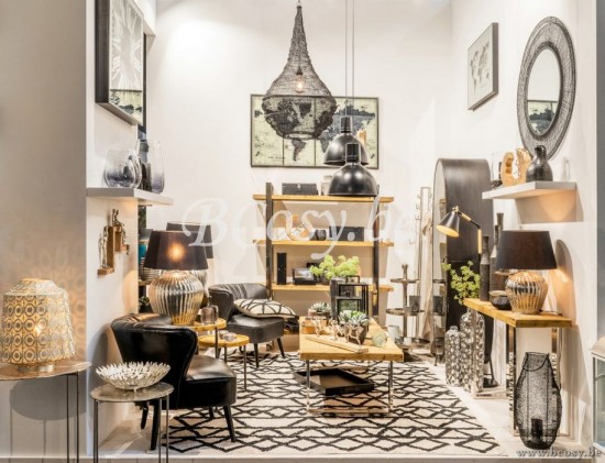 Jline Rahmen Weltkarte Glas Grau rahme.