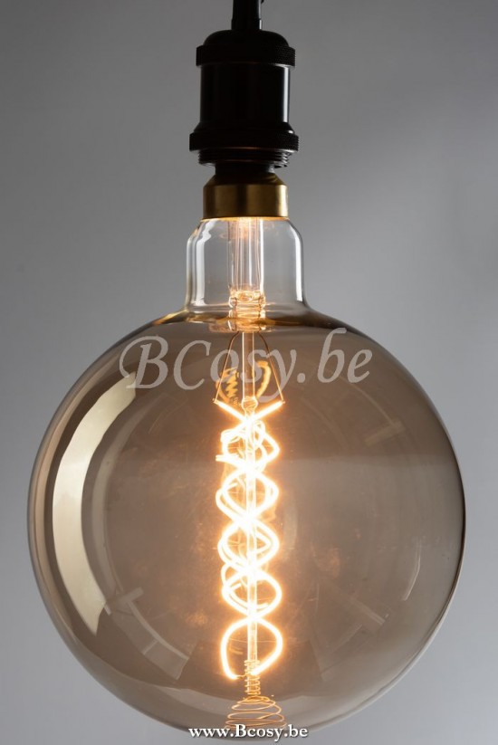 Ampoules Jolipa Jline Ampoule Smokey G200 Double Spiral E27