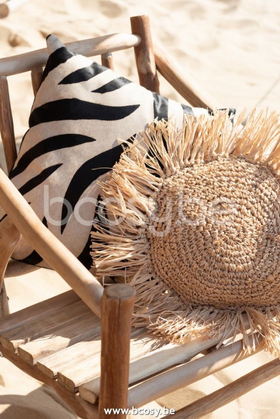 Jline Almohada Cebr Cuad Cuer Neg Bl