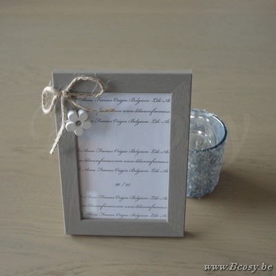 Kader met hartje & strikje 10x15 cm Lili-Anne