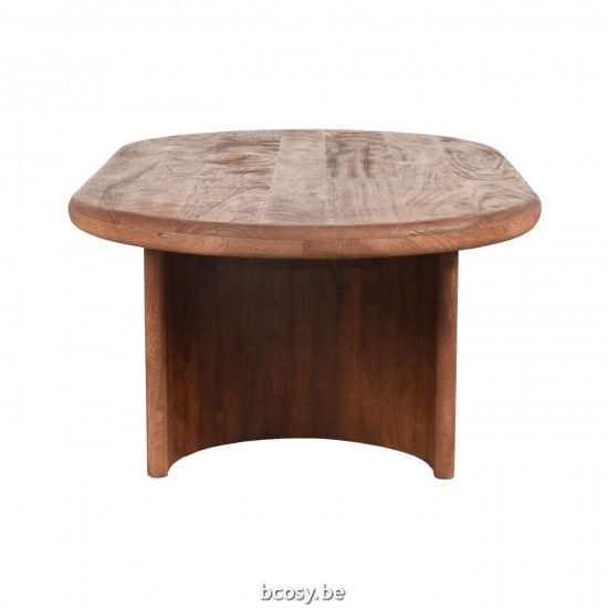 LABEL 51 Salontafel Vito Espresso Mangohout 110 cm.