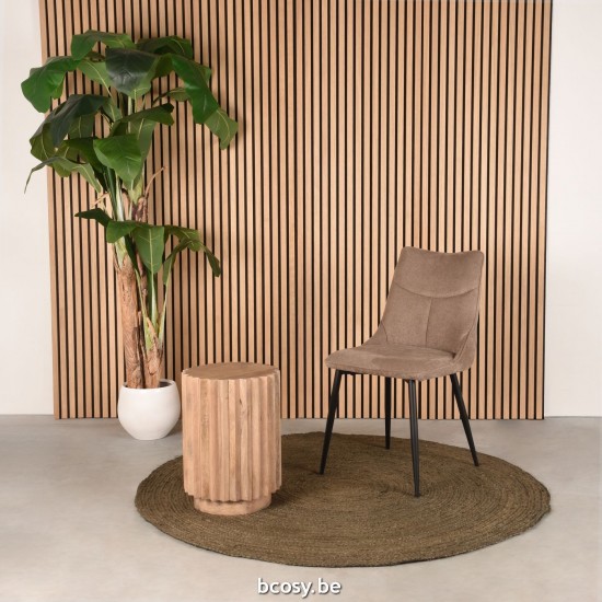 LABEL 51 Bijzettafel Novan Naturel Mangohout.