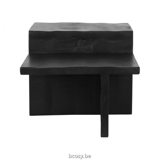 LABEL 51 Salontafel Skip Zwart Mangohout.