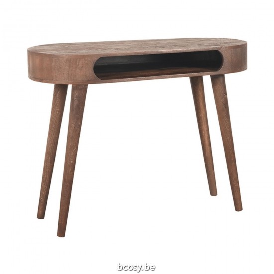 LABEL51 Bureau Bella - Bruin - Mangohout.