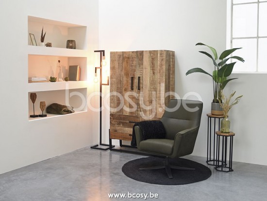 LABEL 51 Armchairs Tod Army green.