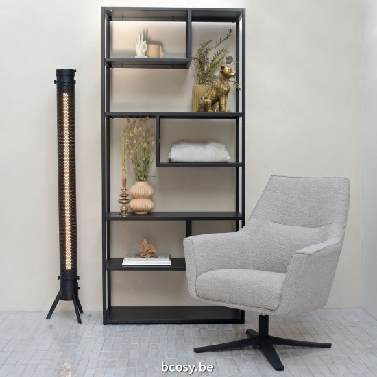 LABEL51 Lounge chair Tod Natural Boucle.