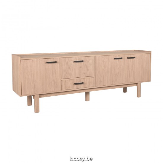 LABEL51 Dressoir Cali - Naturel - Eiken.
