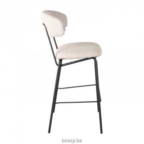 LABEL 51 Barkruk Zack Naturel Boucle Hoog.