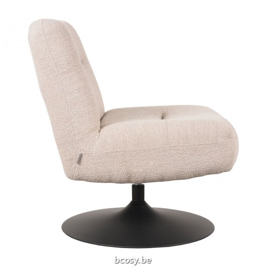 LABEL 51 Fauteuil Eli Naturel Boucle.