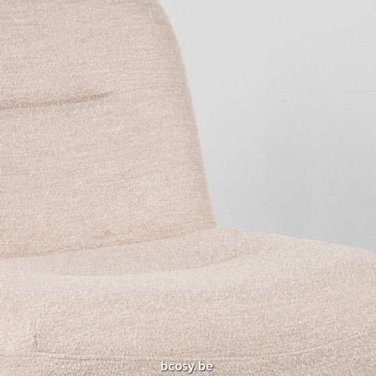 LABEL51 Fauteuil Eli Naturel Boucle.