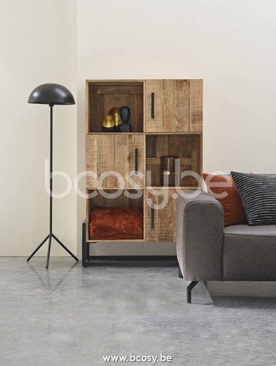 LABEL51 Table basse Set Tres Noir Métal.