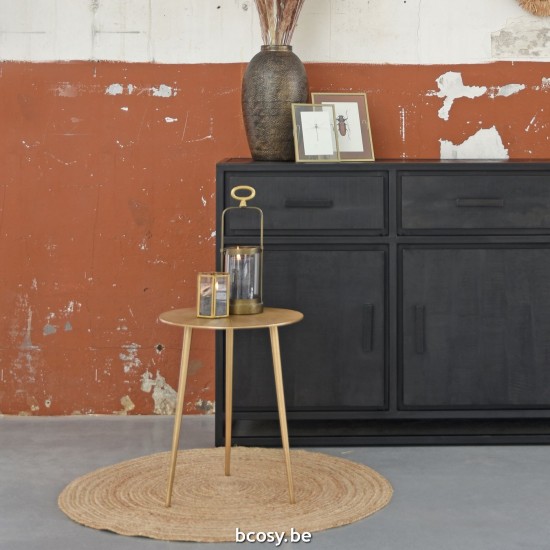 LABEL51 Sideboard Chili Black Mango wood Dressoir.