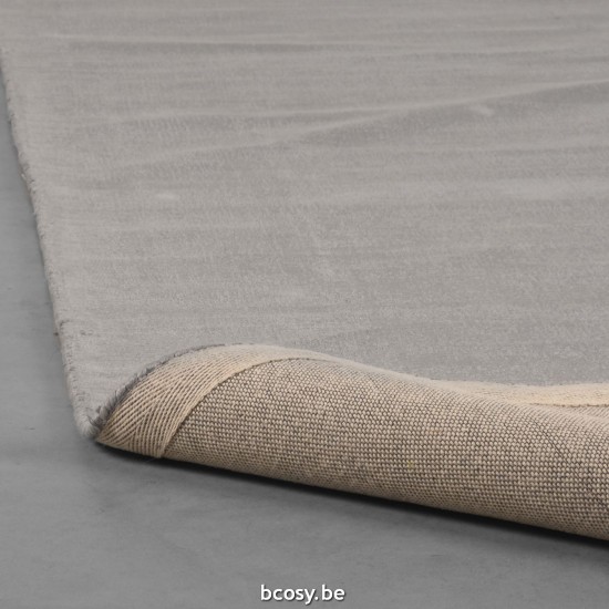 LABEL 51 Vloerkleden Velvy Grijs Synthetisch 200x300 cm.