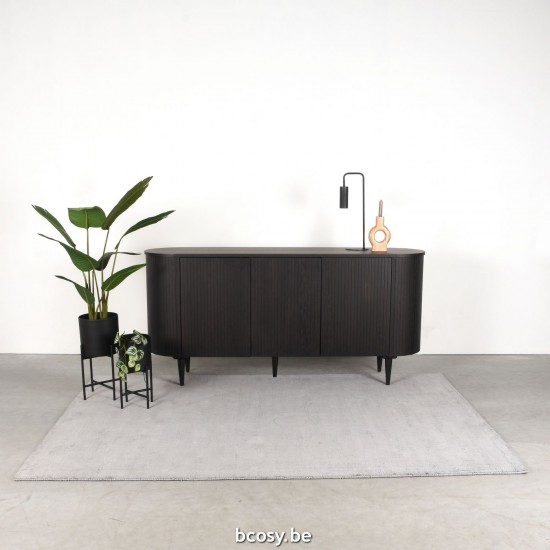 LABEL51 Anrichte 180 cm Oliva Schwarz Eiche.