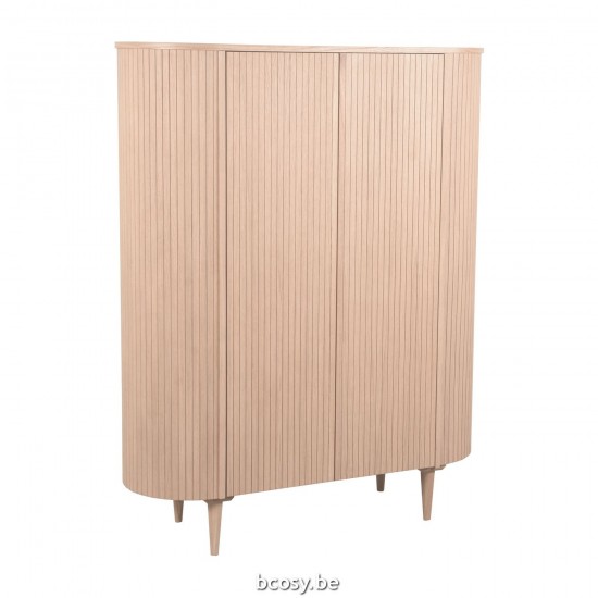 LABEL51 Bergkast Oliva - Naturel - Eiken - 125 cm.