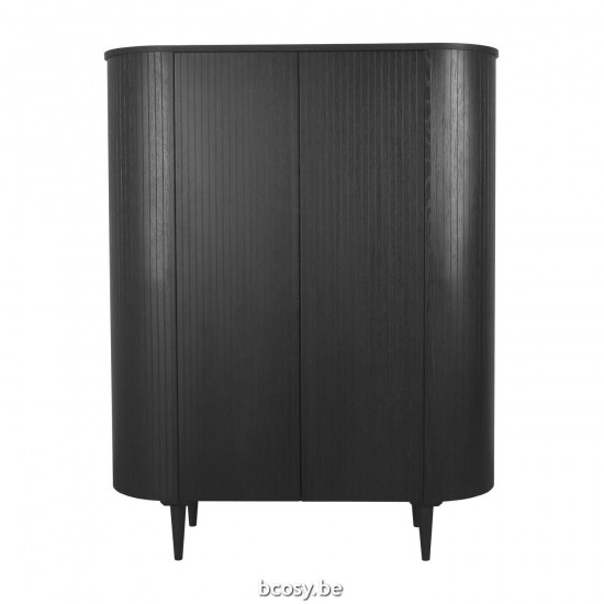 LABEL 51 Bergkast Oliva Zwart Eiken 125 cm.