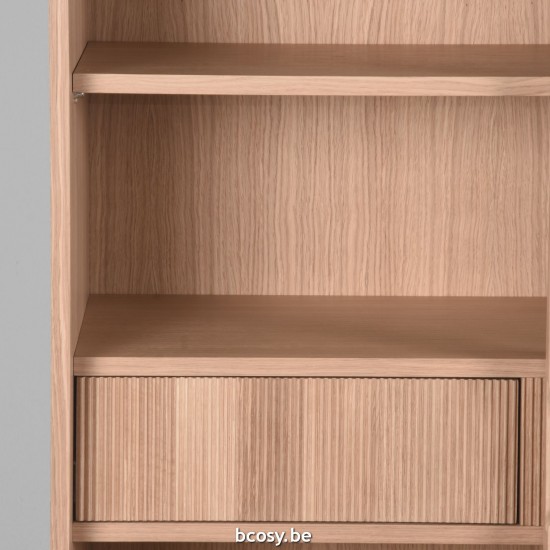 LABEL51 Display case 100 cm Jule Natural Oak.