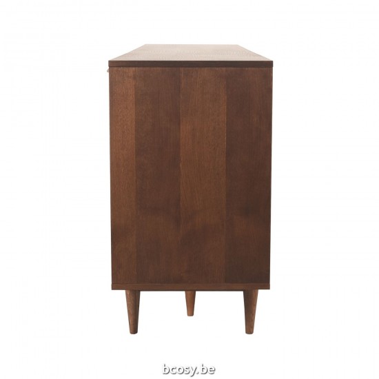 LABEL51 Buffet 200 cm Jule Marron Chêne.