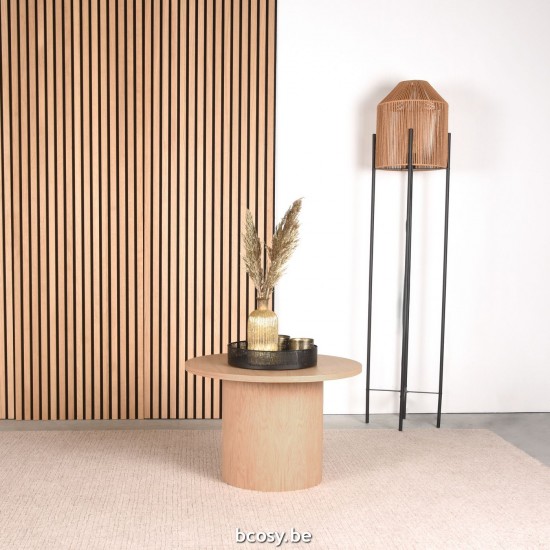 LABEL 51 Salontafel Oliva Naturel Eiken 60 cm.