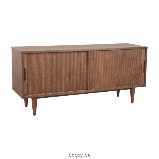 LABEL51 Tv-meubel Jule - Naturel - Eiken - 130 cm.