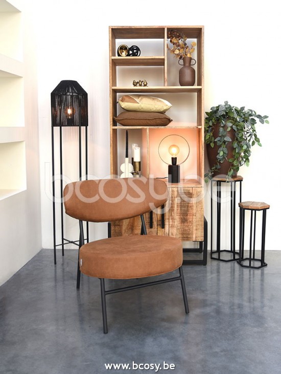 LABEL 51 Floor lamp Ibiza Black Jute.