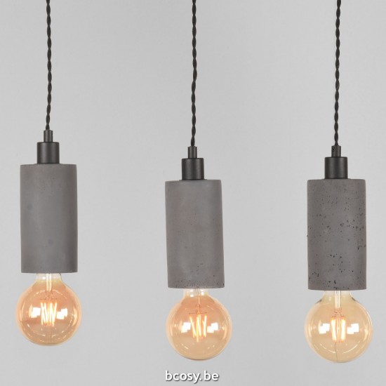 LABEL 51 Hanglamp Fresco Beton Beton 5-Lichts.