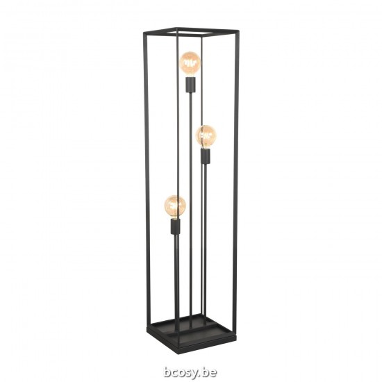 LABEL51 Vloerlamp Tetto - Zwart - Metaal.