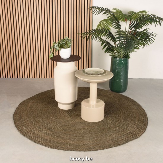 LABEL 51 Bijzettafel Jik Ivory Mangohout.