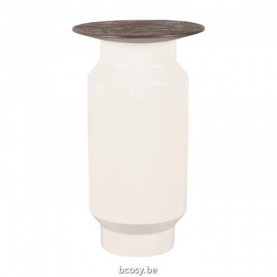 LABEL51 Bijzettafel Jik - Ivory - Mangohout.