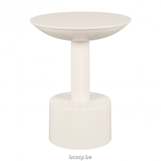 LABEL51 Bijzettafel Rif - CrÃ¨me - Metaal.