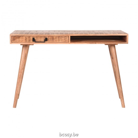 LABEL 51 Bureau Steady Rough Mangohout 118x50 cm.