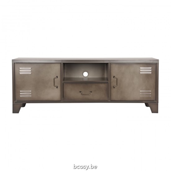 LABEL 51 Tv-meubel Fence Vintage Metaal Metaal.