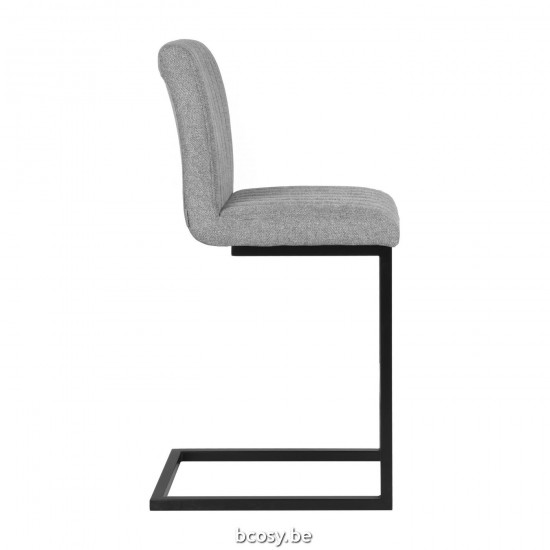 LABEL 51 Barkruk Milo Zinc Synthetisch Zithoogte 65.