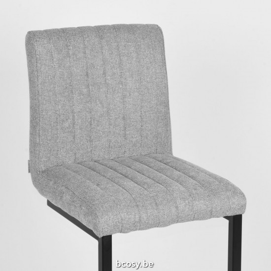 LABEL51 Tabouret Hauteur d'assise 65 Milo Zinc Synthétique.