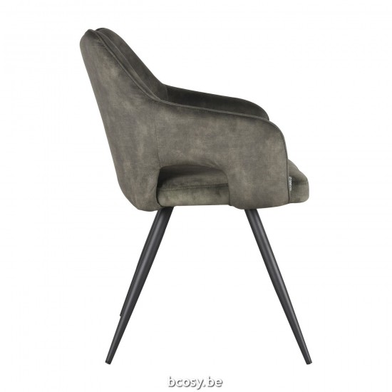 LABEL 51 Eetkamerstoel Noud Hunter Velours.