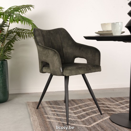 LABEL51 Dining chair Noud Hunter Velour.
