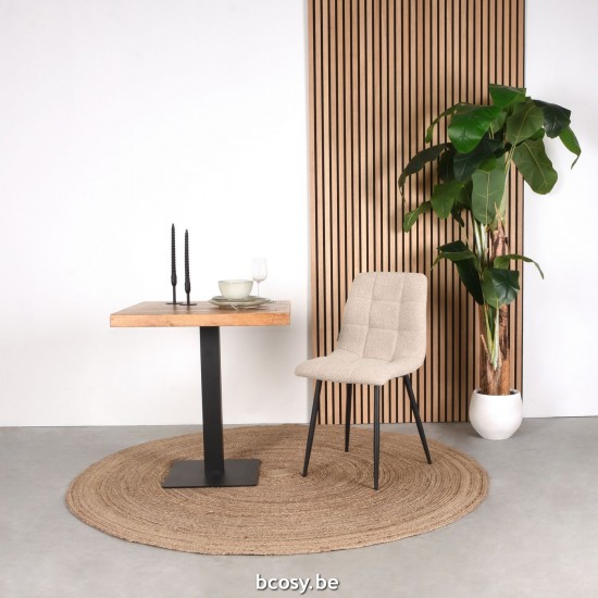 LABEL51 Dining chair Juul Sand Boucle.