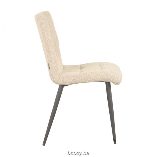 LABEL 51 Eetkamerstoel Sam Zand Boucle.