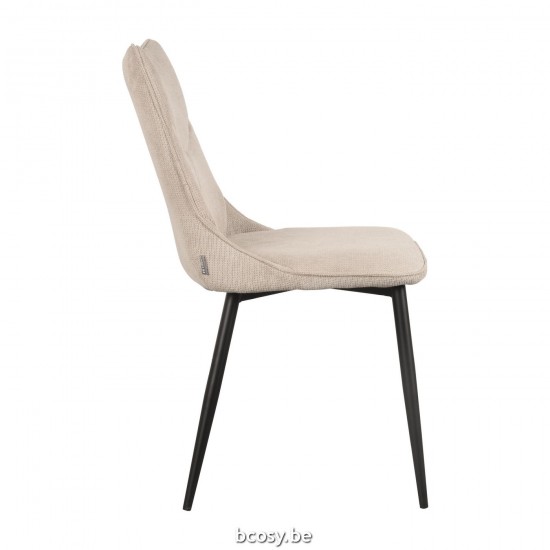 LABEL 51 Eetkamerstoel Riv Naturel Synthetisch.