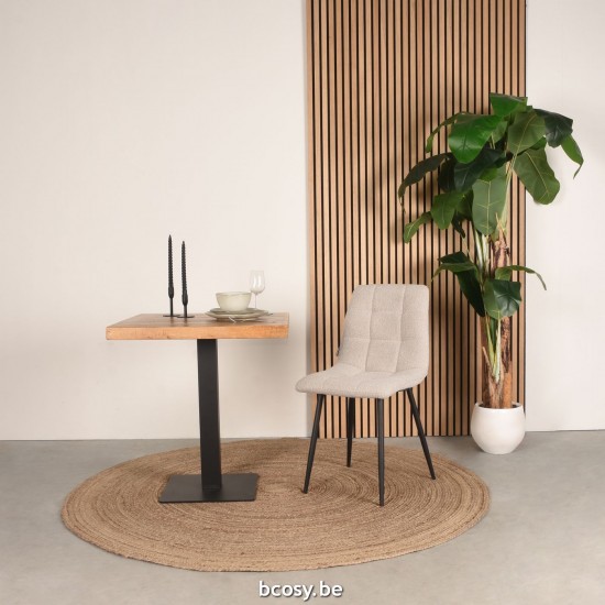 LABEL51 Dining chair Juul Natural Boucle.