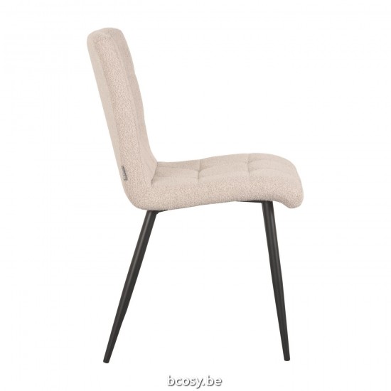 LABEL 51 Eetkamerstoel Sam Naturel Boucle.
