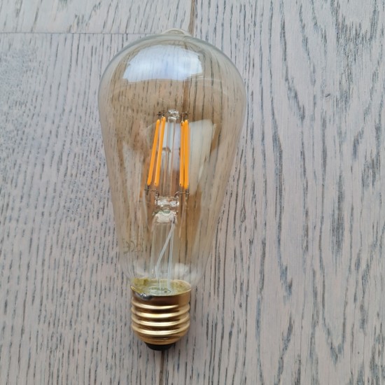 Led lamp Edison Zeer warm licht